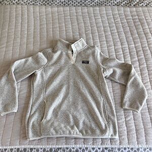 Llbean better sweater womens pullover size L